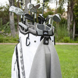 Mad Gopher 5-Piece Microfiber Golf Towel Set, 18x34 Magnetic Clips Landing Pad