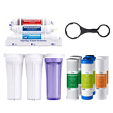 iSpring 6-Stage Alkaline Reverse Osmosis Water Filtration System with Faucet