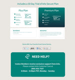 Arlo Essential Pan Tilt Indoor 2K Camera with Motion Detection and Alert, 3-pack