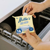 Nellie’s Dishwasher Cubes Unscented 128 Count PVA Free Dish Tablets