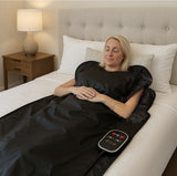 LifeTrend Infrared Sauna Blanket with Red Light Therapy Adjustable (86°F–186°F)