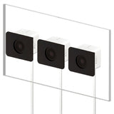 Wyze 3-Pack Window Cam Anti-Glare Indoor Window Security Cameras, Night Vision