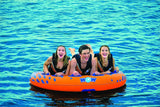 WOW Sports Nova 3-Person Towable Deck Tube – Tapered Boat Tube