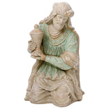 30.9 "H Oversized Outdoor Nativity Scene Set, 9-Piece Hand-Painted