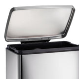 Tramontina 13 Gal 50L Kitchen Step Trash Can, Soft Close Lid Removable Liner Bin