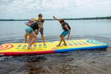 HO Sports Play Pad 15' × 5' Inflatable Water Mat – 6" Thick Floating Platform