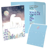 Holiday Christmas Greeting Cards Box Set, 40 Assorted 5x7 Envelopes Seals Bulk