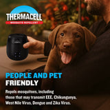 Thermacell E55 Rechargeable Mosquito Repeller with 20 ft. Protection Zone and 12-Hour Refill