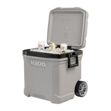 Igloo 62-Quart Maxcold Latitude Roller, Grey