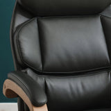 Henredon Adrano Big & Tall Executive Office Chair, High Back with Memory Foam