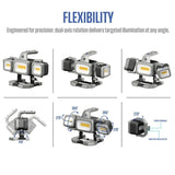 Westinghouse 2000 lm Rechargeable LED Work Light with Power Bank