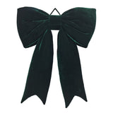 Member’s Mark 46" Oversized Velvet Christmas Door Bow, Red, Green or Tartan Plaid