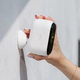 Arlo Essential 2K Camera plus 2 Solar Panel chargers, 2-pack AI-powered Camera