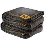 CAT 72" x 80" Non-Woven Utility Blanket, 2-Pack 100% Recycled Cotton Fill