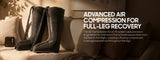 Sharper Image Air Compression Boots Leg Recovery System, 5 Levels & 5 Modes
