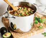 Tramontina 8-Quart Stainless Steel Multicooker, Tri-ply Base Stock Pot