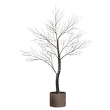 7-Foot Potted Tree with 240 Warm White LED Lights, Indoor/Outdoor Christmas Tree