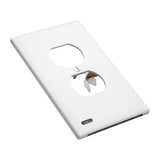 SnapPower Duplex GuideLight 2 LED Outlet Cover, 3-pack