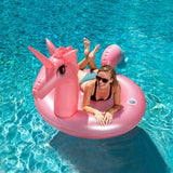 HO Sports Pool Float 2-Pack – Inflatable Unicorn or Watermelon Lounger & Tanner