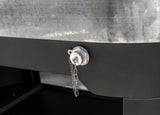 Permasteel 120-quart Galvanized Steel Rolling Cooler with Cover - Party Cooler
