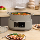 bella 10-in-1 8.5-Qt MultiCooker with Ceramic Nonstick Pot & Steam Tray, 1200 W