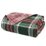 Evergrace Holiday Chenille Knit Throw Blanket – 60" × 70" Knit Holiday Gift