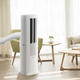 Hisense 8000 BTU Dual Hose Portable Tower Air Conditioner with Wi-Fi, Inverter Compressor &amp; Built-In Twin Hose