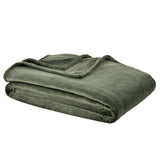 Berkshire Herringbone Plush VelvetLoft Blanket, 100% Recycled Polyester, 350 GSM