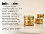 InfiniteAloe Infinite Collection 32pc Skincare Set Anti-Aging Creams Skin Scrubs