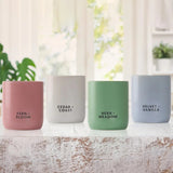 Bellevue Luxury Scented Candles 4-Pack – 10 oz Soy Blend Ceramic Candles with Essential Oil Fragrances and Dual Wicks