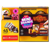ZURU Mini Brands Really Works Mini Vinyls Record Player Bundle with 3 Capsules
