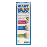 Relatable Giant Color Stack Strategy Stacking Game - 50 Cards Lawn Yard Toy Case