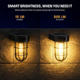 Westinghouse Solar Motion-Activated Outdoor Wall Lights, 500 Lumens, 2-Pack