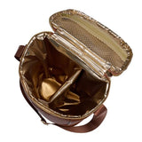 Igloo Luxe Leather Beverage Tote Cooler Bag,Igloo Beverage Tote MaxCold Backpack