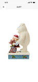 12.5" Rudolph, Bumble and Santa Holiday LED Statue by Jim Shore with 6-Hour Timer