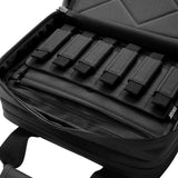 Savior Equipment Dual Pistol Range Bag with Padded Pockets Magazine Holder Strap