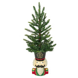 Member’s Mark 36" Pre-Lit Nostalgic Christmas Topiary with Nutcracker & 50 Warm White LED Lights