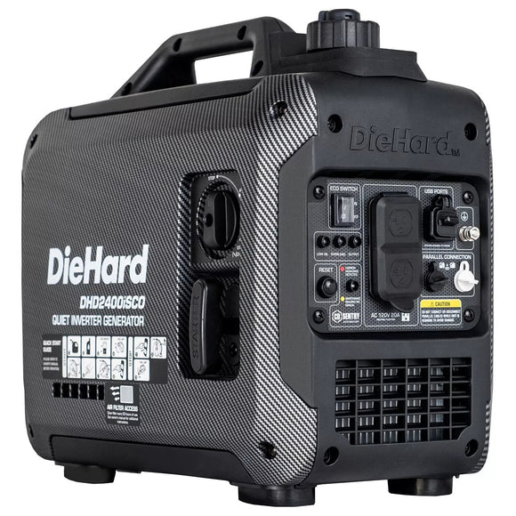 DieHard 2400W Gasoline Powered Inverter Generator w/ CO Alert