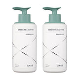 AMOS Professional Green Tea Shampoo, 16.9 fl oz, 2-Pack