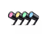 Govee 500 lm RGBICW Smart Low-Voltage Outdoor Spotlights, 4-Pack, Matter & Alexa