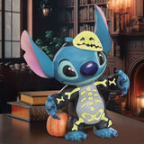 Disney Stitch Skeleton by Jim Shore 17.25" Glow-in-the-Dark Halloween Statue