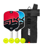 Selkirk SLK Prime 2.0 Widebody Pickleball Bundle with 4 Balls and Sling Carry Bag