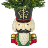 Member’s Mark 36" Pre-Lit Nostalgic Christmas Topiary with Nutcracker & 50 Warm White LED Lights