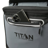 Titan 60 Can Wheeled Soft Cooler, Leakproof Insulated Rolling Travel Ice Bag