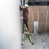 Little Giant MightyLite 5 ft Fiberglass Stepladder – 300 lb Type IA Platform Ladder