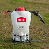 Ortho 2-Gallon Rechargeable Backpack Sprayer – Battery-Powered 3-in-1 Nozzle Lawn & Garden Sprayer