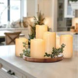 Deck Impressions Indoor/Outdoor Flameless LED Candles with Remote & Timer, 5-pc