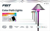 Feit Electric 4-pack Smart Color Changing & Tunable Path Lights - Dynamic Lights