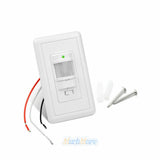 Automatic PIR Motion Sensor Light Switch, 180° Infrared Wall Switch, 110V