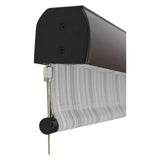Koolspot Motorized Outdoor Sun Shade with Rechargeable Battery 15-Channel Remote
